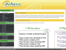 Tablet Screenshot of jbehave.org